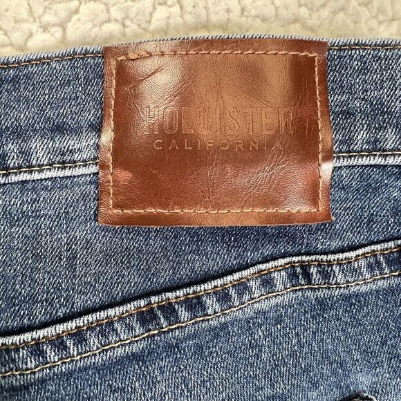 Hollister Jeans Men’s Size 34x30 (Actual 36x29) Blue Skinny Epic Flex - Picture 5 of 10